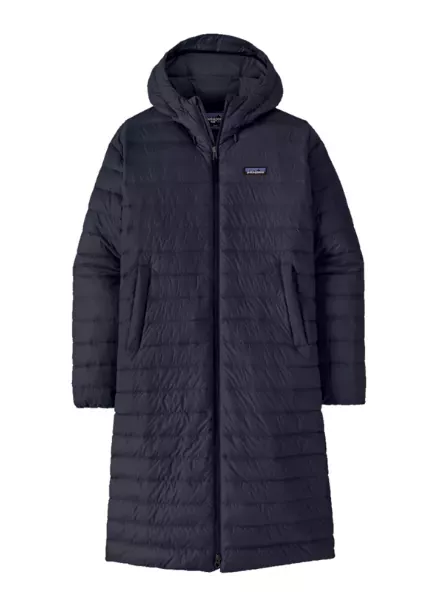 Patagonia Patagonia Womens Recycled Down Sweater Parka Sunken Blue P28460 Platou Sport 1