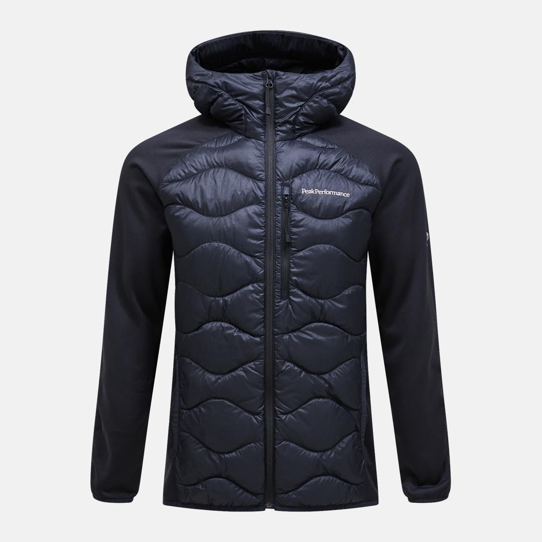 Peak Performance Peak Performance Mens Helium Down Hybrid Hood Black G79844 Platou Sport 1