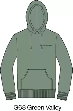 Peak Performance Peak Performance Mens Original Small Logo Hood Green Valley G79589 Platou Sport 1