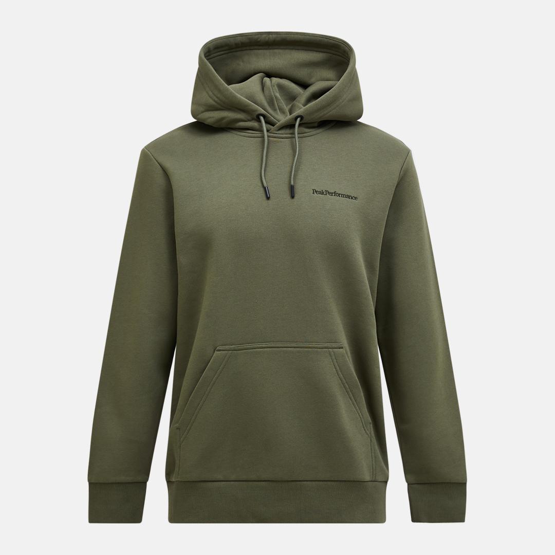 Peak Performance Peak Performance Mens Original Small Logo Hood Pine Needle G79589 Platou Sport 1