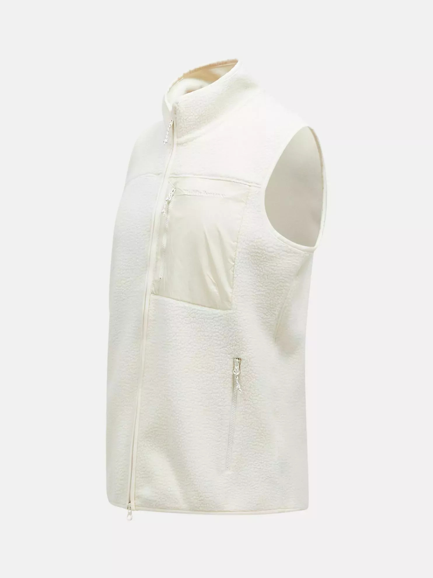 Peak Performance Peak Performance Mens Pile Vest Vintage White G80292 Platou Sport 1