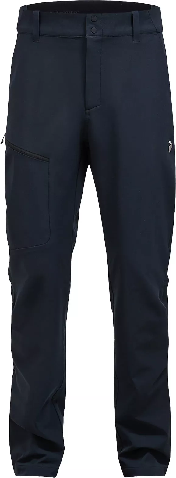 Peak Performance Peak Performance Mens Scale Softshell Pants Black G80120 Platou Sport 1