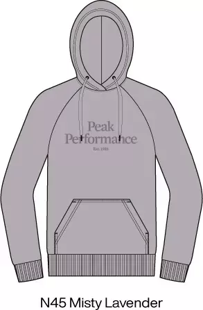 Peak Performance Peak Performance Womens Original Hood Misty Lavender G79577 Platou Sport 1