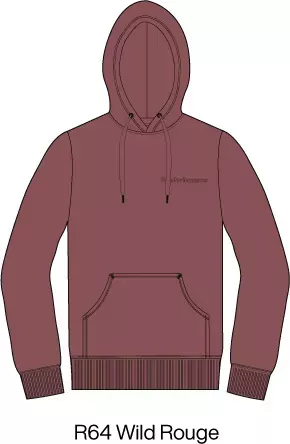 Peak Performance Peak Performance Womens Original Small Logo Hood Wild Rouge G79574 Platou Sport 1