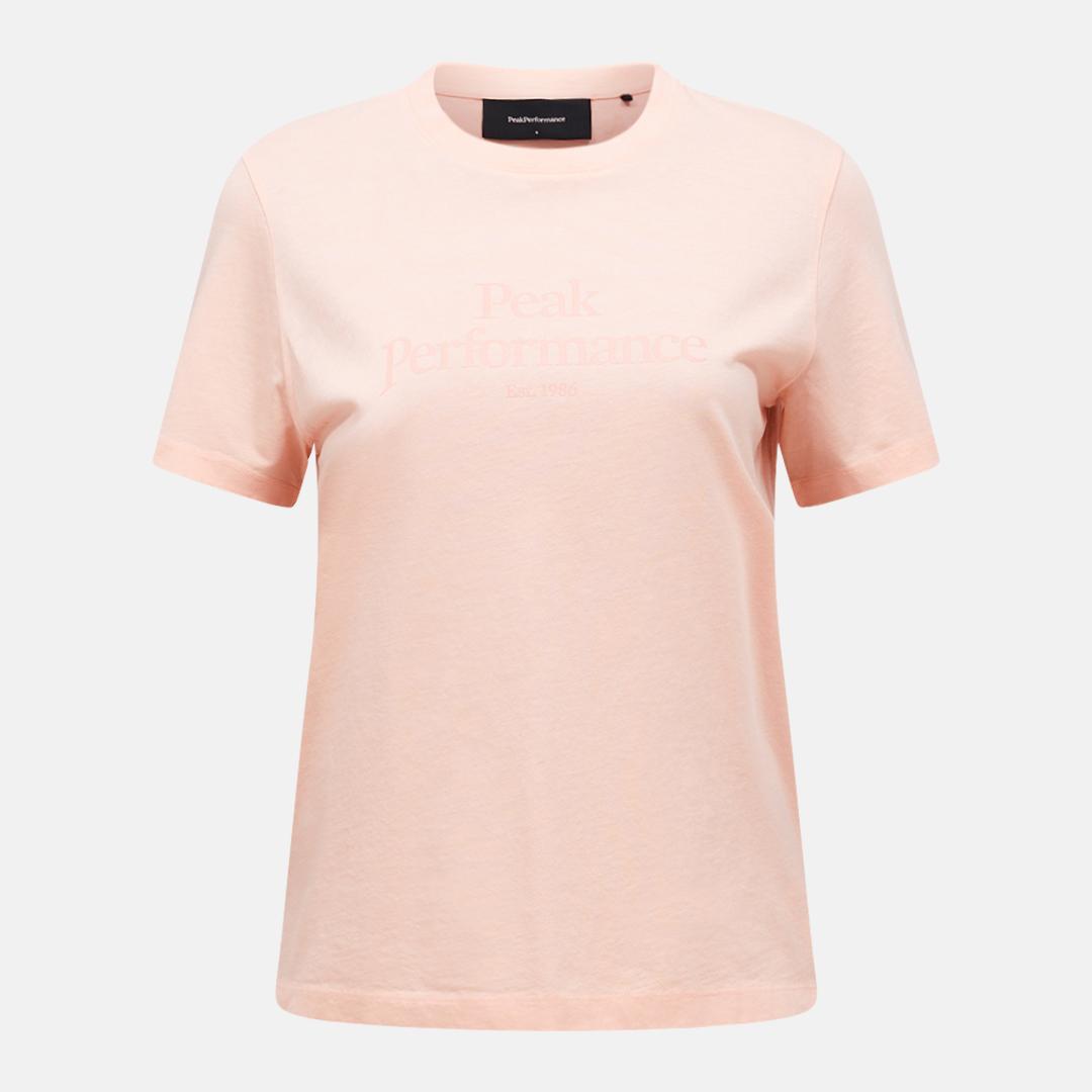 Peak Performance Peak Performance Womens Original Tee Peach Fuzz G81144050 Platou Sport 1