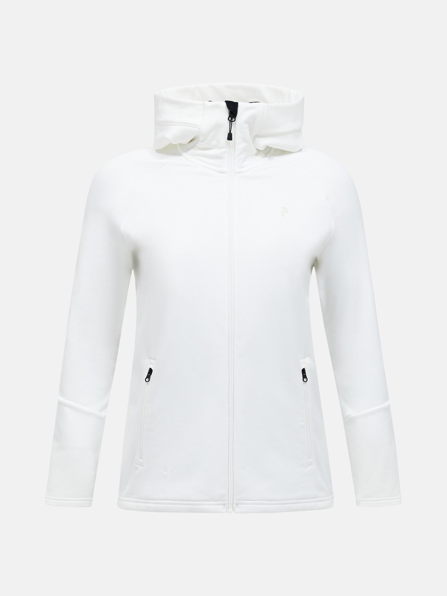 Peak Performance Peak Performance Womens Rider Essentials Zip Hood Offwhite G80574 Platou Sport 1