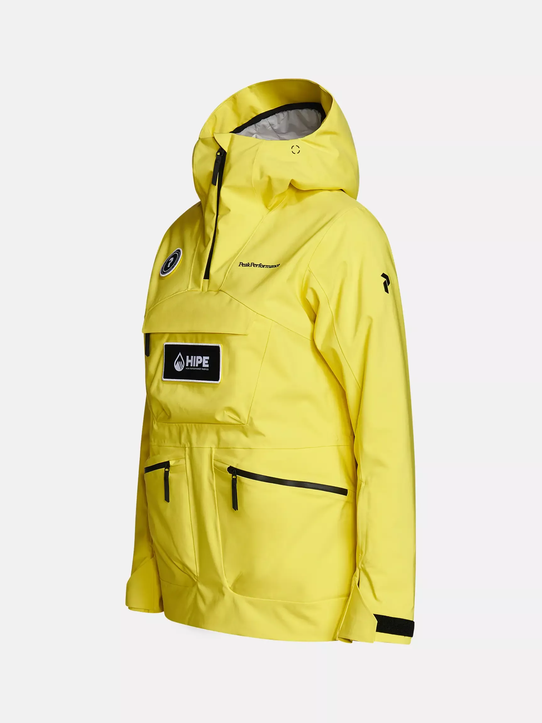 Peak Performance Womens Vertixs 2L Jacket Patch Citrine - PlatouSport