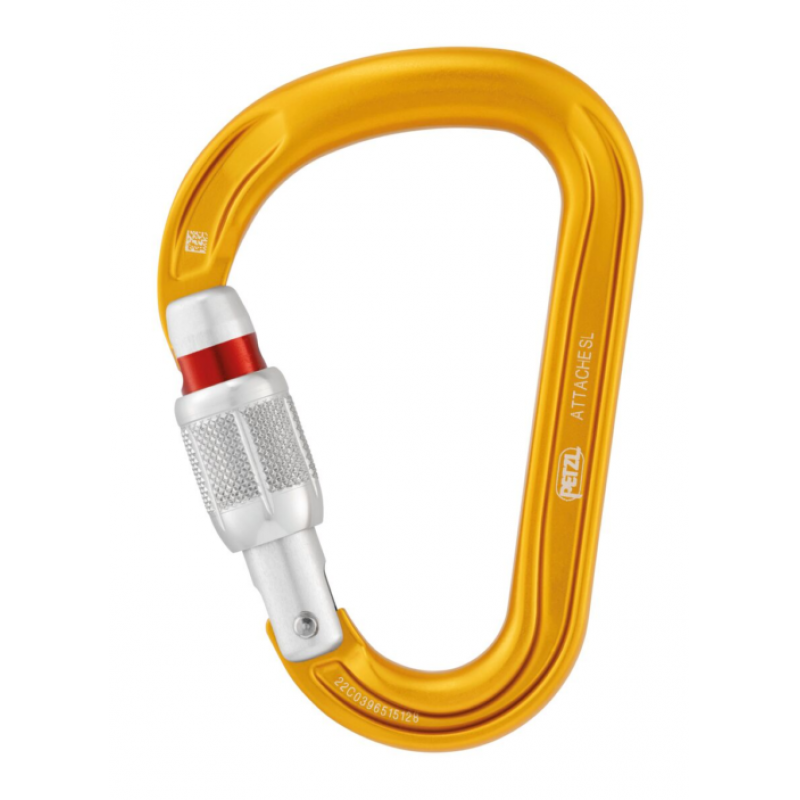 Petzl Petzl Attache Screw-Lock Yellow M038AA00 Platou Sport 1