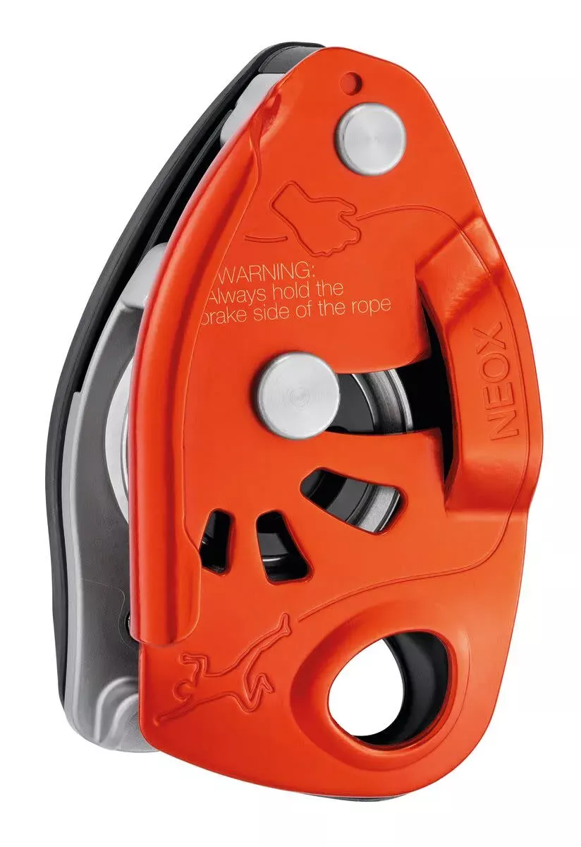 Petzl Petzl Neox® Belay Device With Cam-Assisted Blocking, Orange Platou Sport 1