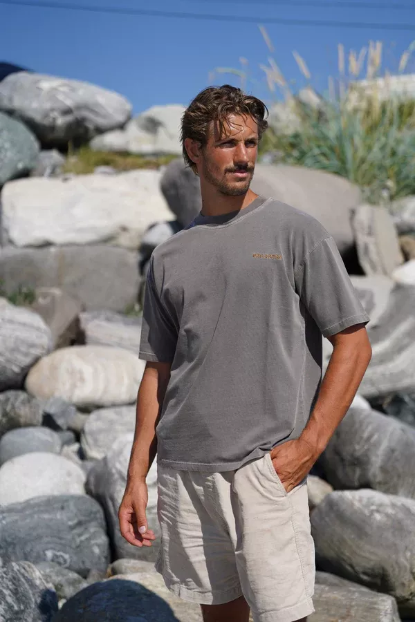 Pre Après Pre Après Base Washed Tee Soft Brown Platou Sport 1