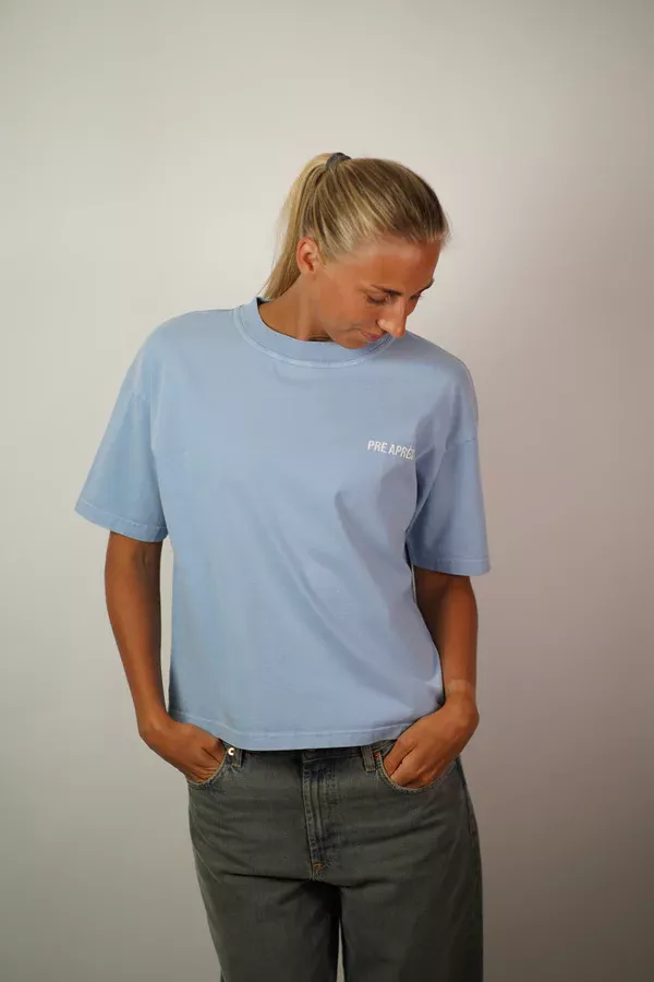 Pre Après Pre Après Great Outdoors Oversized Tee Blue Sky Platou Sport 2
