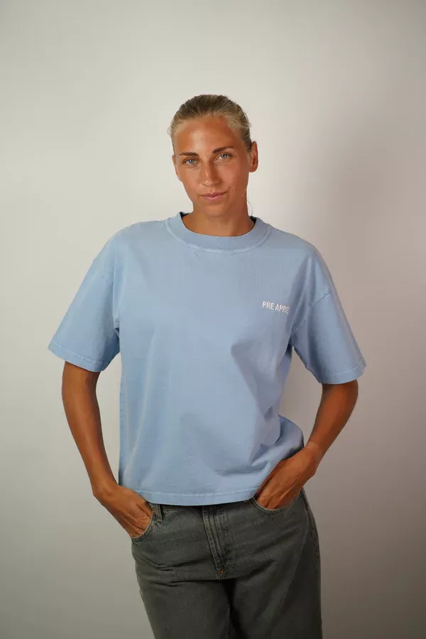 Pre Après Pre Après Great Outdoors Oversized Tee Blue Sky Platou Sport 3