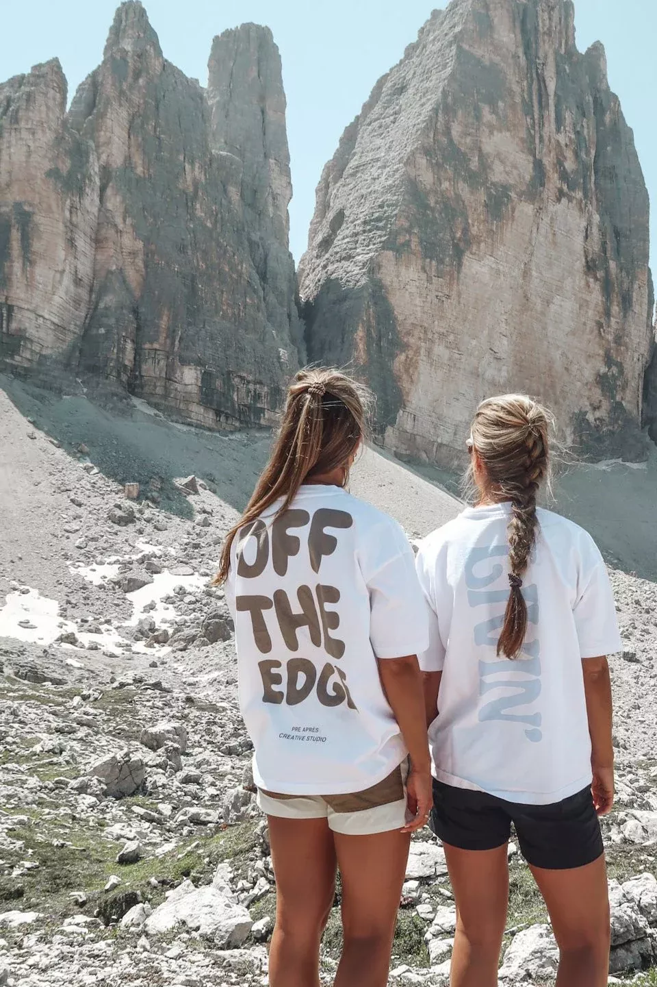 Pre Après Pre Après Off the Edge Oversized Heavy Tee White Platou Sport 1