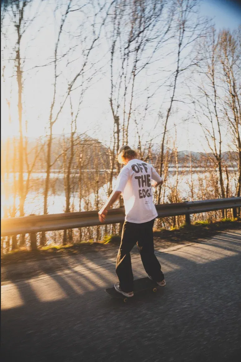 Pre Après Pre Après Off the Edge Oversized Heavy Tee White Platou Sport 3