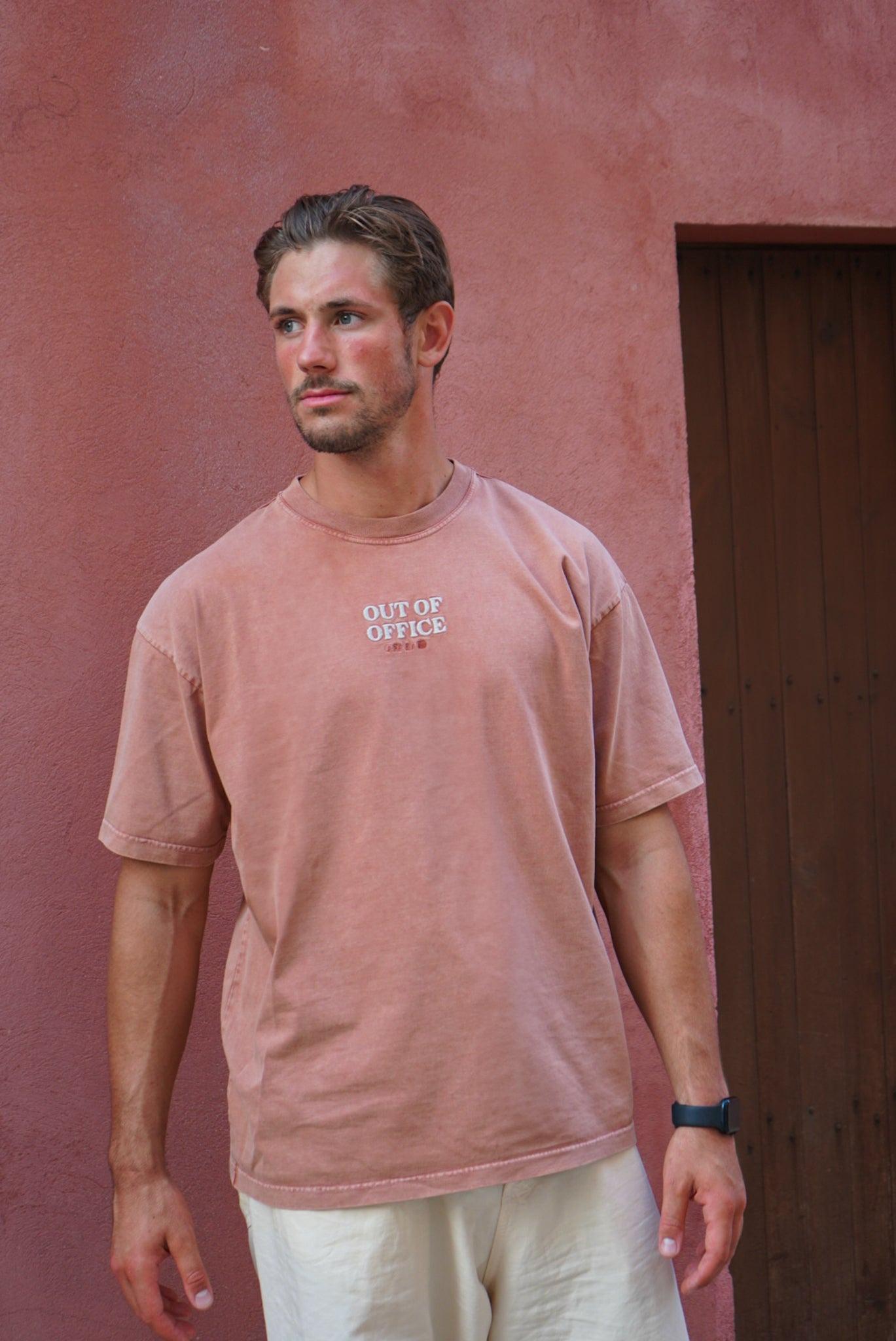 Pre Après Pre Après Out of Office Tee Rusty Red Platou Sport 5