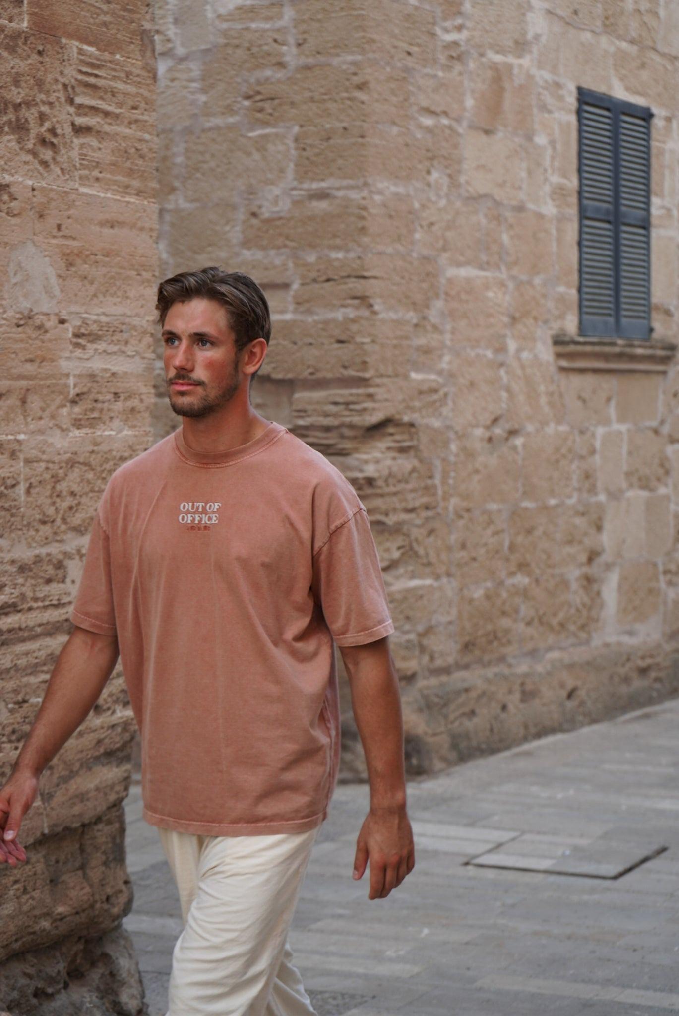 Pre Après Pre Après Out of Office Tee Rusty Red Platou Sport 6