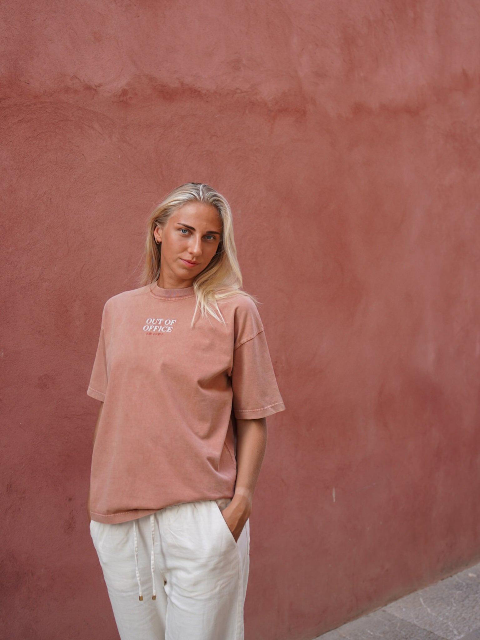 Pre Après Pre Après Out of Office Tee Rusty Red Platou Sport 8