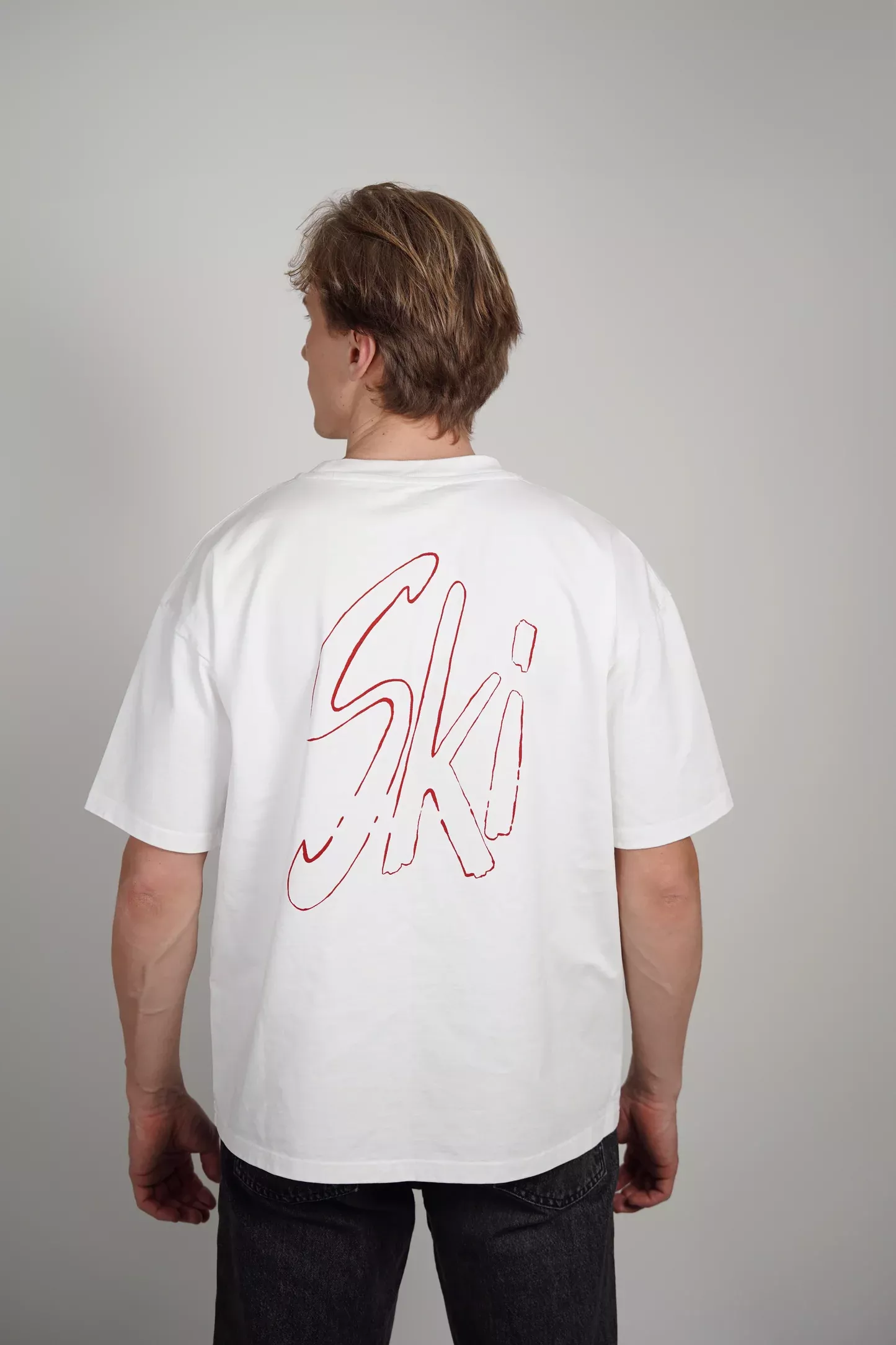 Pre Après Pre Après SKI Oversized Heavy Tee White Platou Sport 1