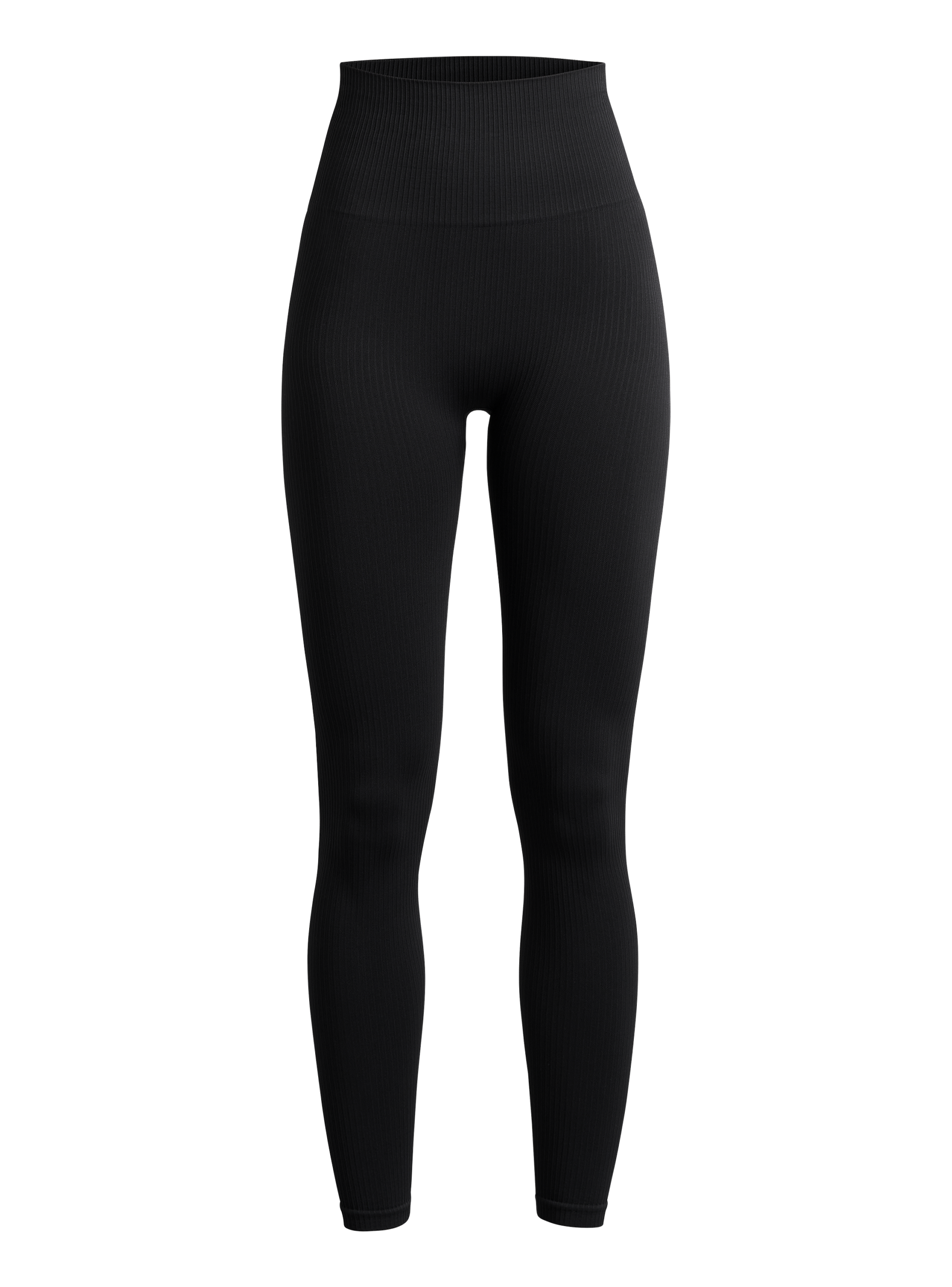 Röhnisch Röhnisch Seamless Rib Tights Black 110789 Platou Sport 1