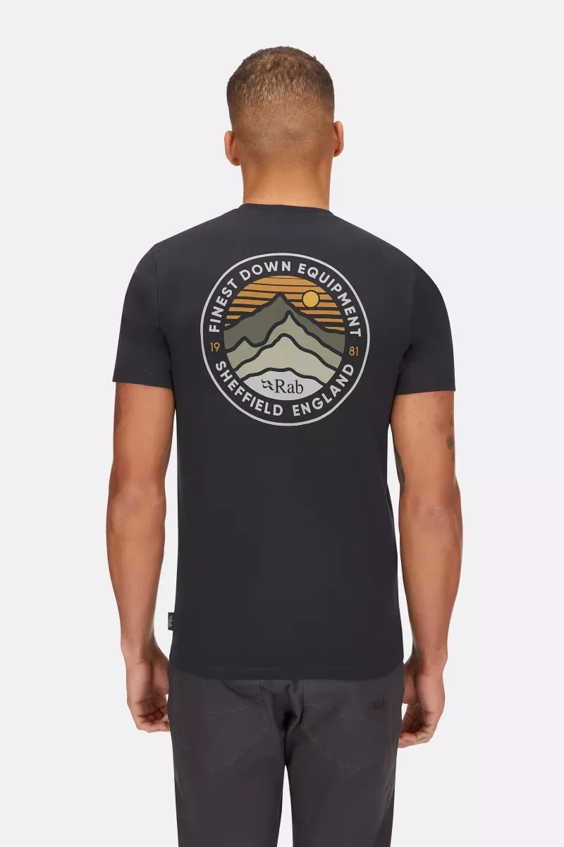 Rab Rab Basecamp 3 Peak Tee Beluga QCC-05 Platou Sport 1