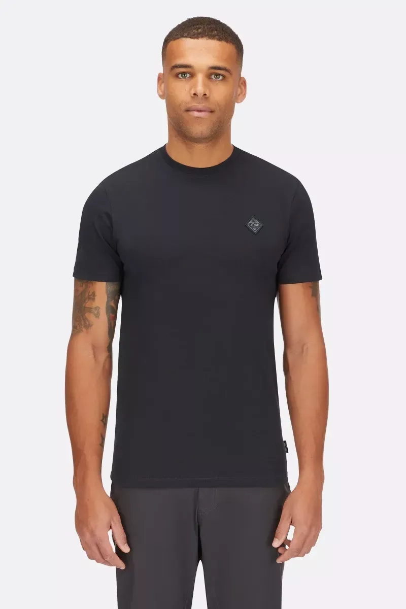 Rab Rab Basecamp Logo Badge Tee Beluga QCC-09 Platou Sport 1