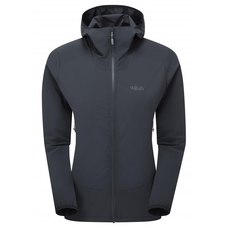 Rab Rab Borealis Hoody Womens Beluga QWS-77 Platou Sport 1