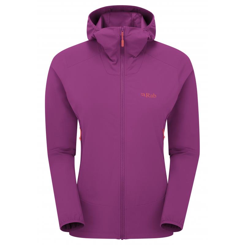 Rab Rab Borealis Hoody Womens Plum QWS-77 Platou Sport 1