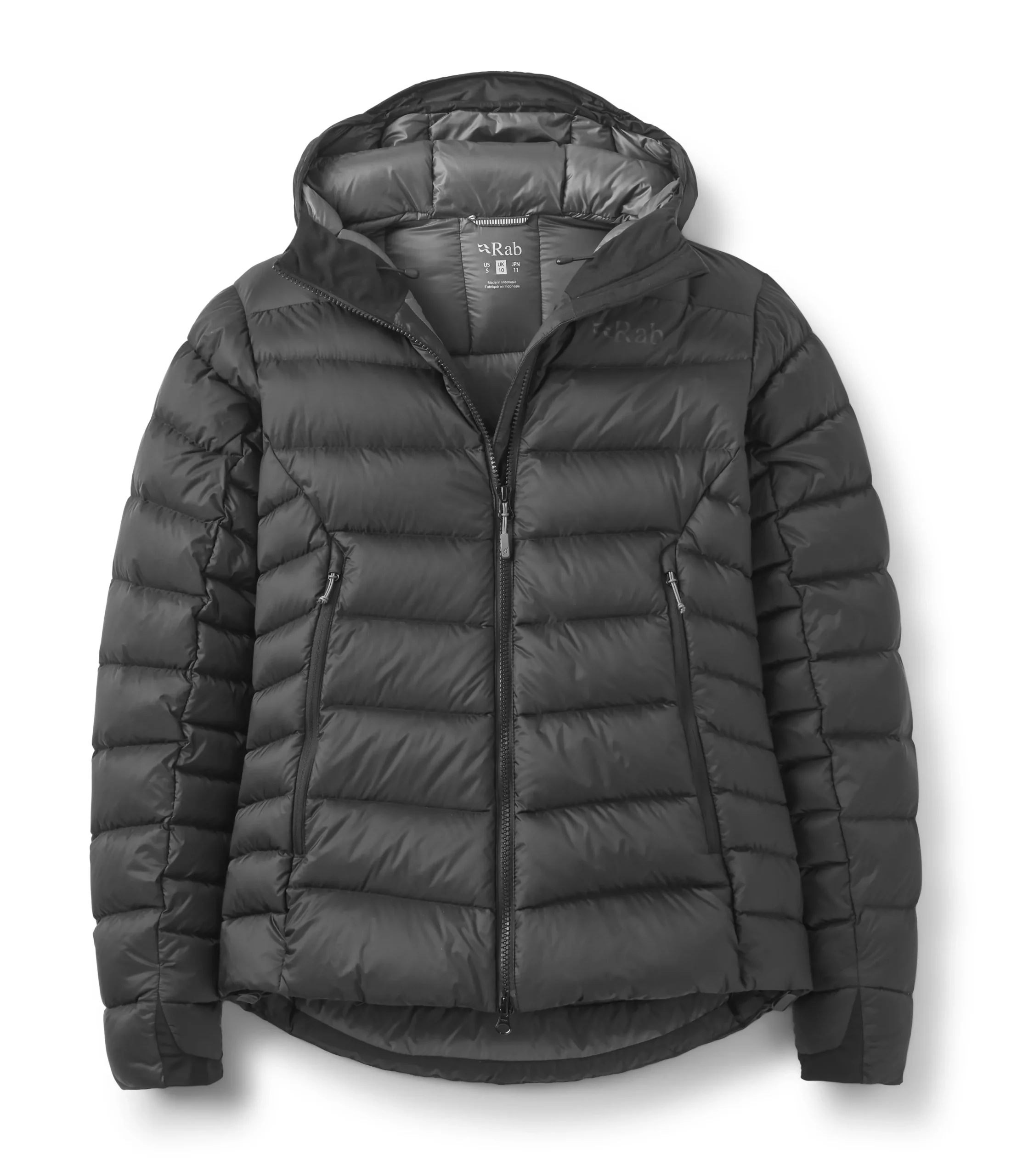 Rab Rab Electron Pro Hoody Womens Black QDB-82 Platou Sport 1