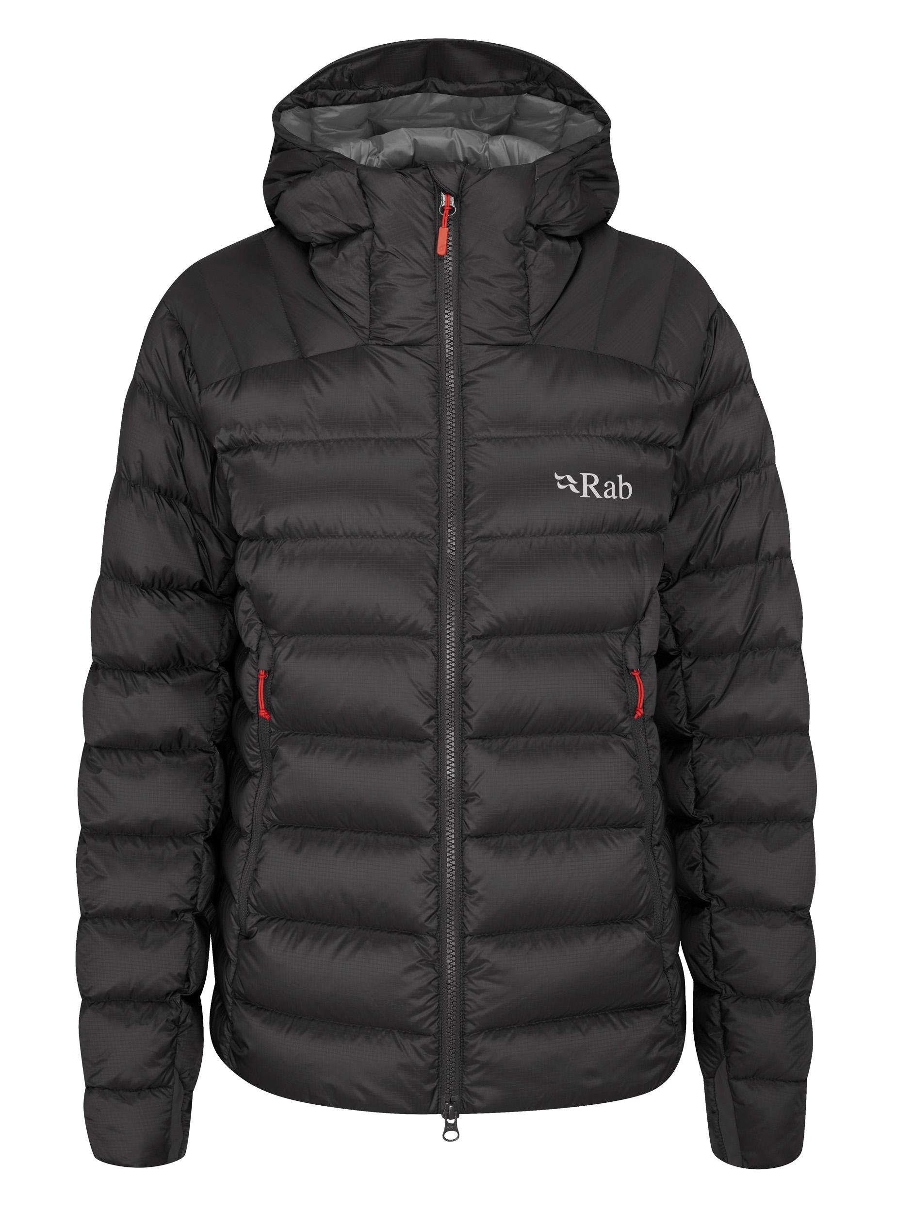 Rab Rab Electron Pro Jacket Womens Anthracite QDN-86 Platou Sport 1