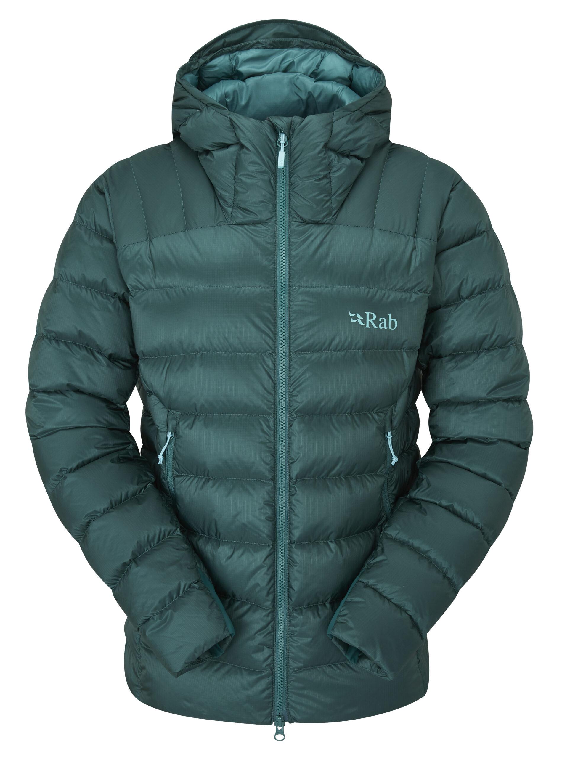 Rab Rab Electron Pro Jacket Womens Green Slate QDN-86 Platou Sport 1