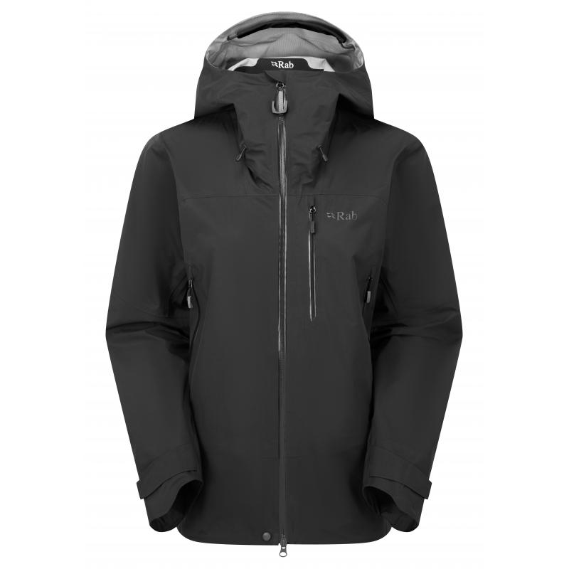 Rab Rab Firewall Mountain Jacket Womens Black QWG-97 Platou Sport 1