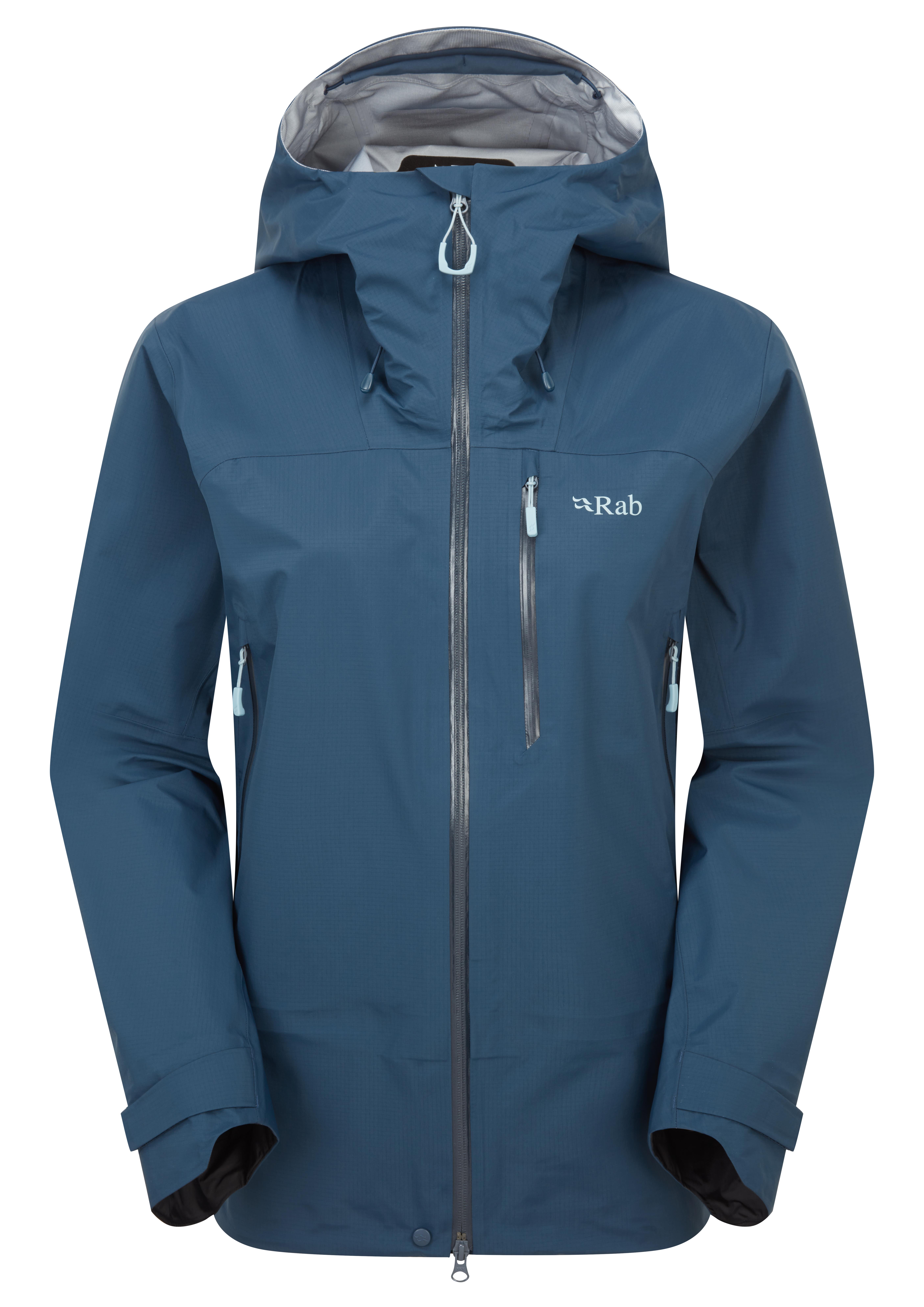 Rab Rab Firewall Mountain Jacket Womens Tempest Blue QWG-97 Platou Sport 1