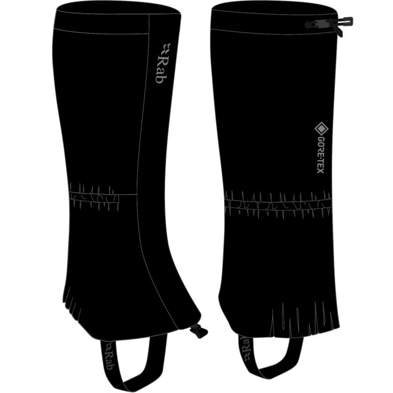 Rab Rab Kangri GTX Gaiter Black QAJ-42 Platou Sport 1