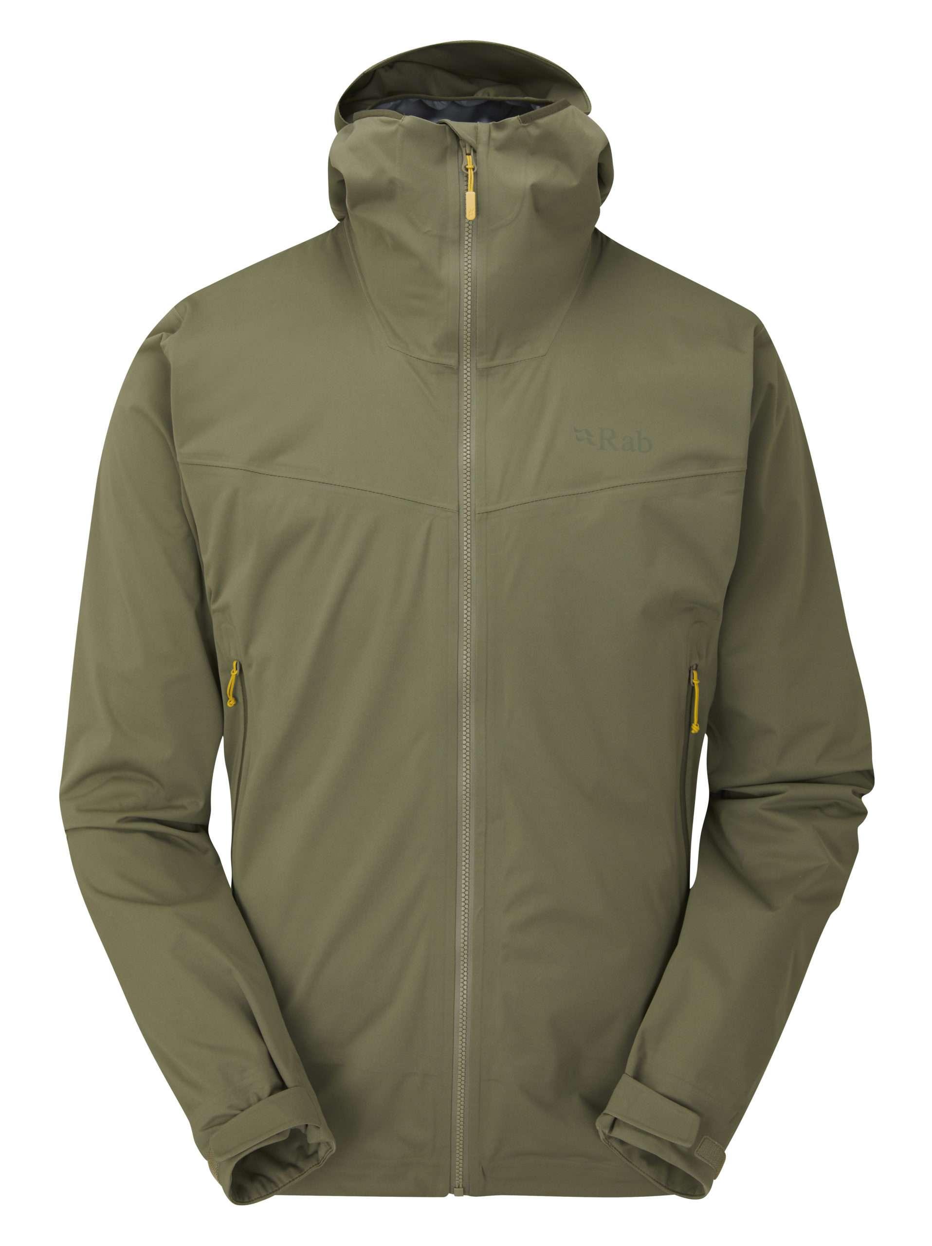 Rab Rab Kinetic 2.0 Jacket Light Khaki QWG-74 Platou Sport 1