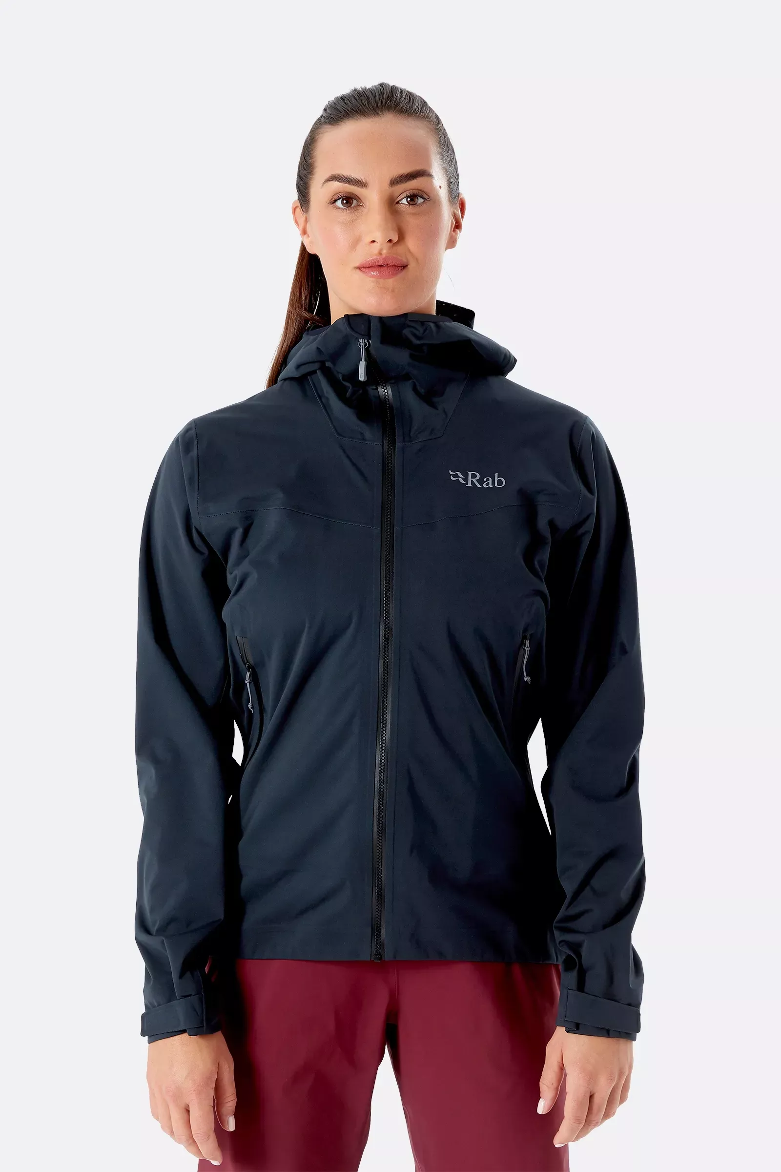 Rab Rab Kinetic 2.0 Jacket Womens Beluga QWG-75 Platou Sport 1