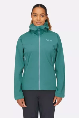 Rab Kinetic 2.0 Jacket Womens Eucalyptus