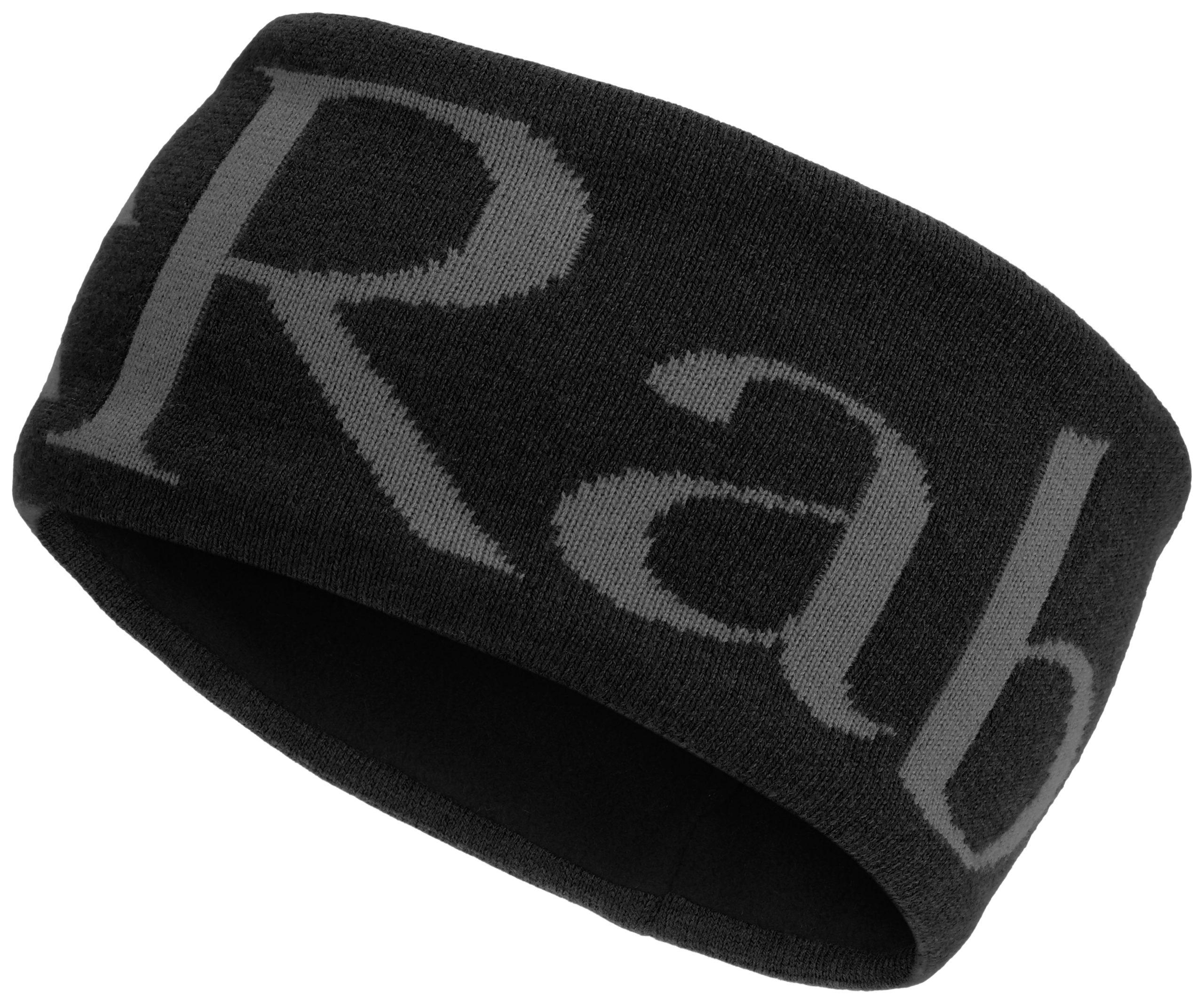 Rab Rab Knitted Logo Headband Anthracite QAB-40 Platou Sport 1