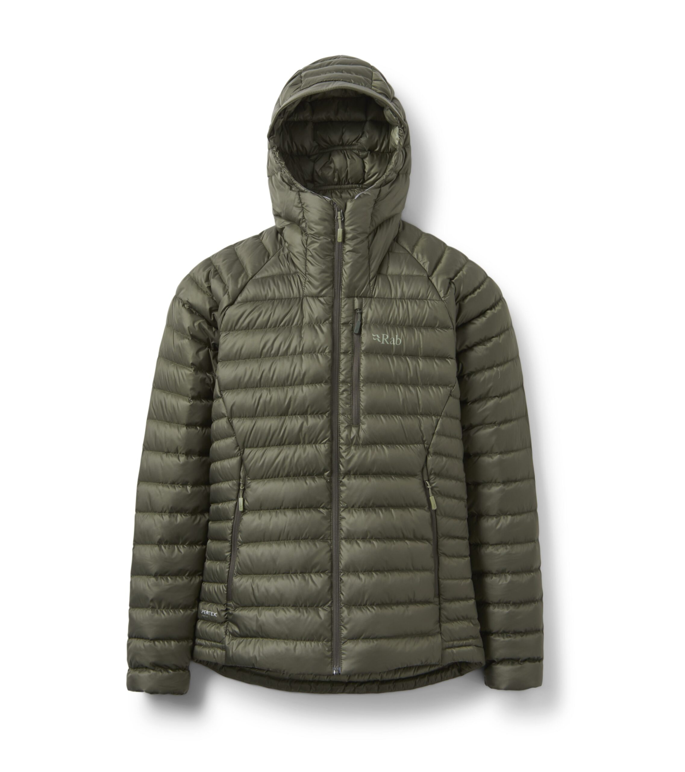Rab Rab Microlight Alpine Jacket Womens Army QDB-13 Platou Sport 1