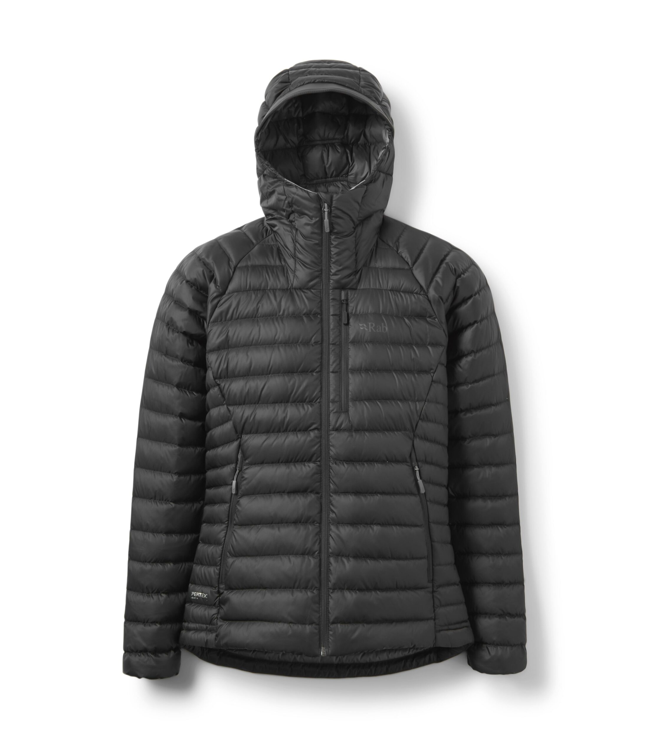 Rab Rab Microlight Alpine Jacket Womens Black (Graphene) QDB-13 Platou Sport 1