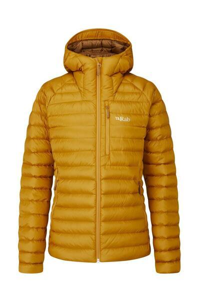 Rab Rab Microlight Alpine Jacket Womens Dark Butternut QDB-13 Platou Sport 1
