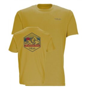 Rab Stance Mountain Peak Tee Sahara