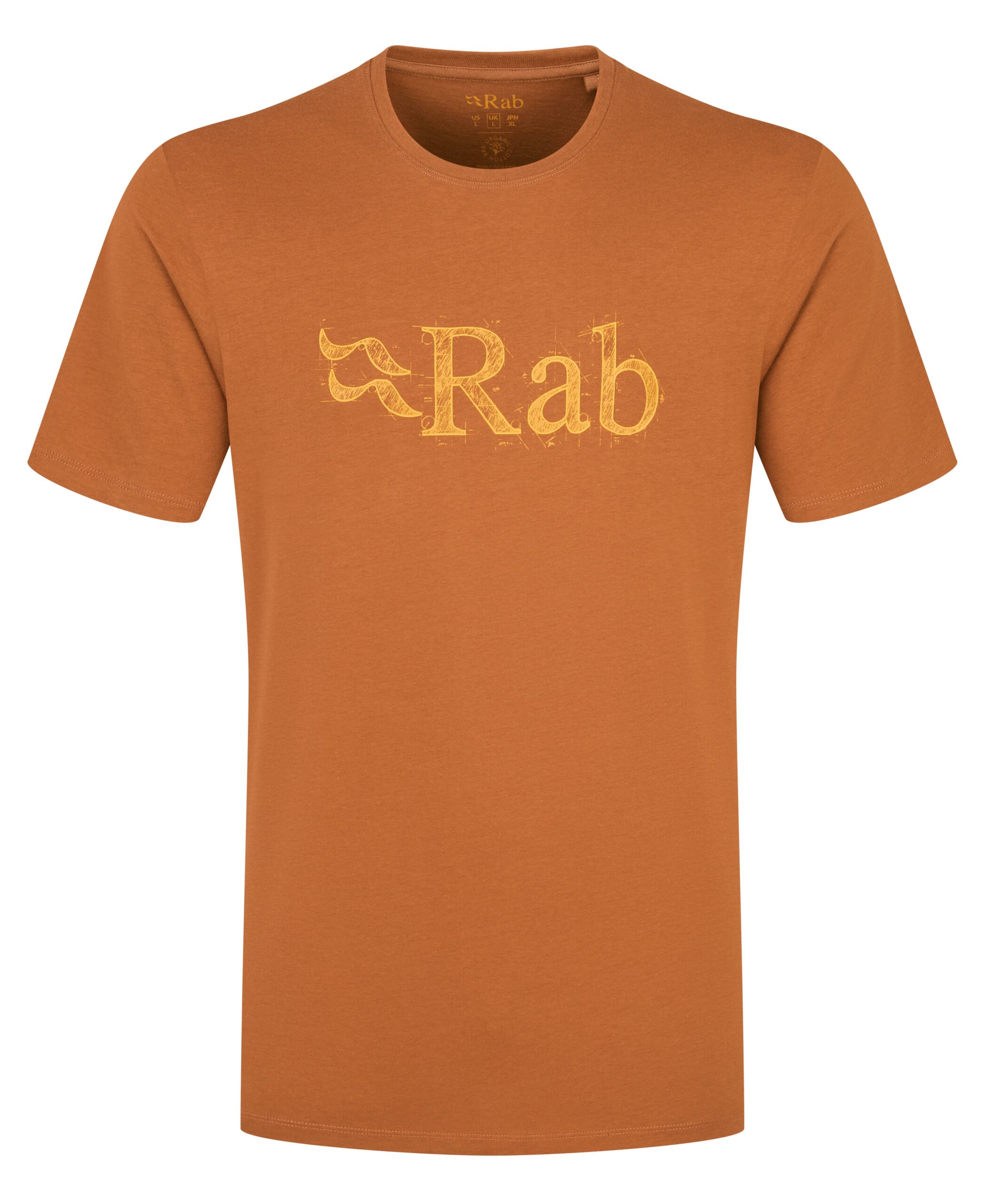 Rab Rab Stance Tech Sketch Tee Mens Red Earth QCC-02 Platou Sport 1