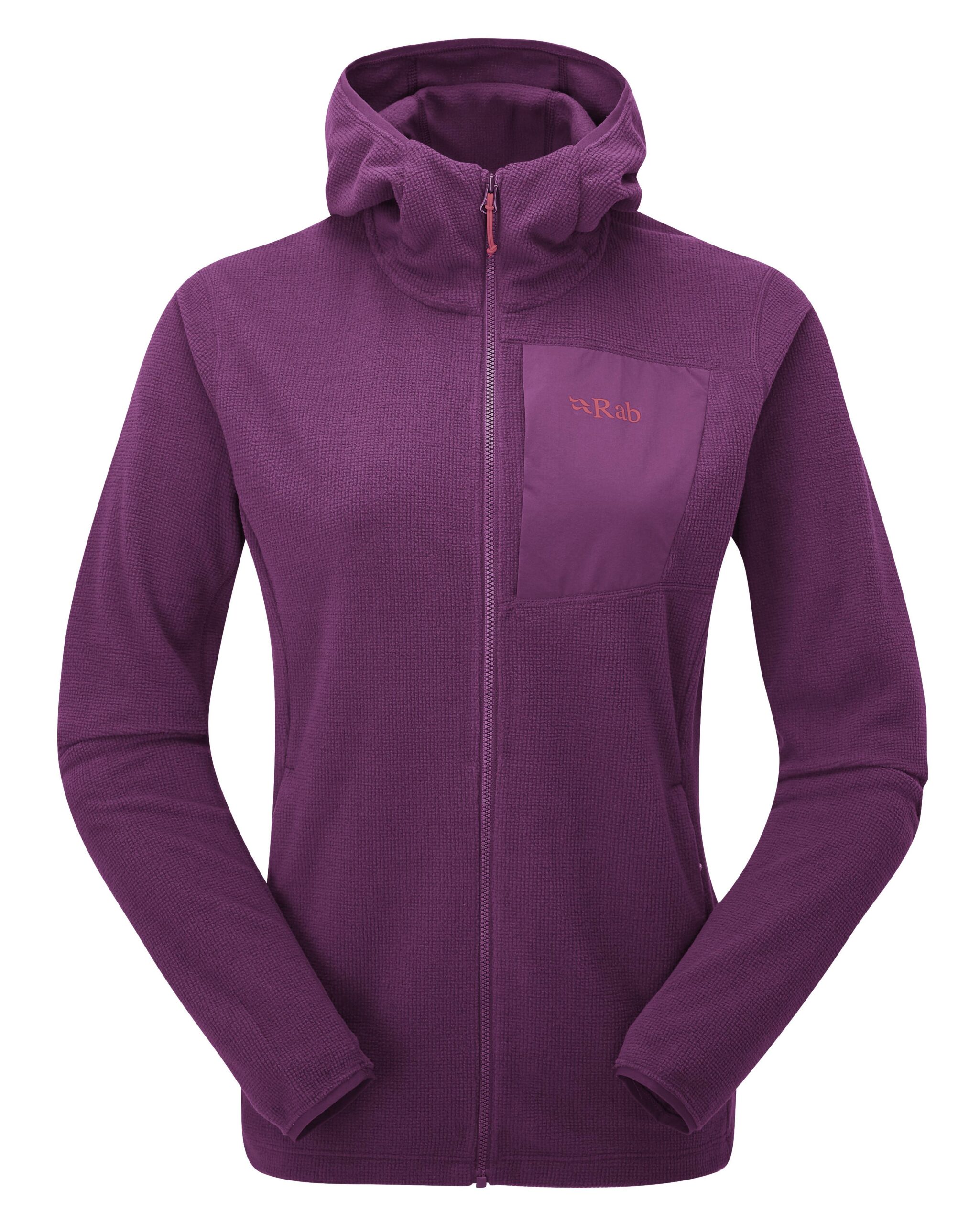 Rab Rab Tecton Hoody Womens Plum QFG-02 Platou Sport 1
