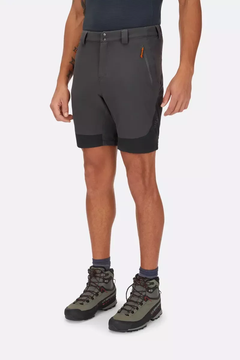 Rab Rab Torque Mountain Shorts Graphene-Anthrac QFV-96 Platou Sport 1