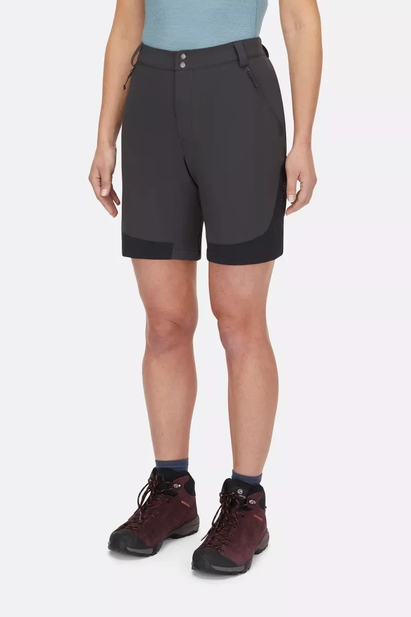 Rab Rab Torque Mountain Shorts Womens Anthracite-Black QFV-97 Platou Sport 1