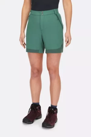 Rab Torque Mountain Shorts Womens Eucalyptus/Green slate