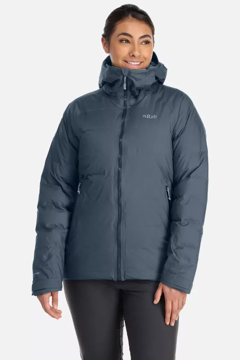 Rab Rab Valiance Jacket Womens Orion Blue QDB-50 Platou Sport 2