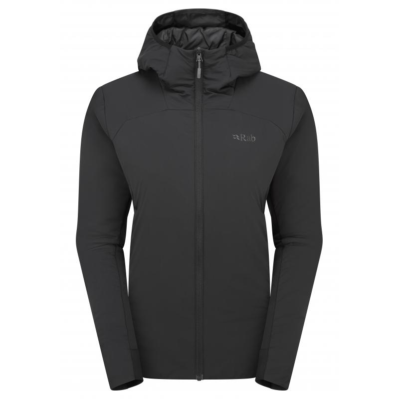 Rab Rab Xenair Alpine Flex Jacket Womens Black QIP-42 Platou Sport 1