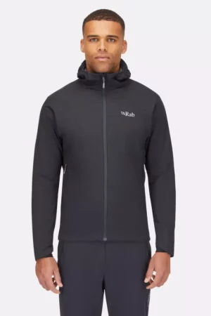 Rab Xenair Alpine Light Jacket Ebony Zinc