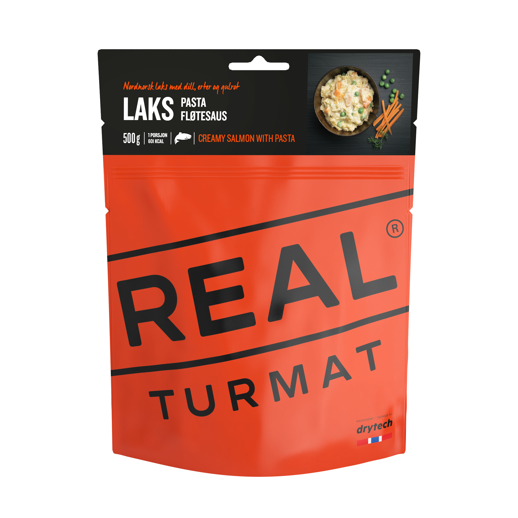 Real Turmat Real Turmat Laks Pasta Fløtesaus Platou Sport 1